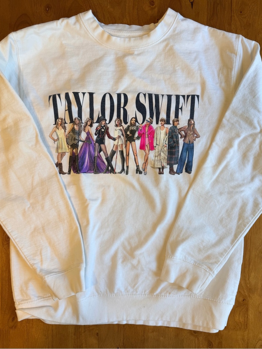 Taylor Swift White Midnights Pullover Sweatshirt